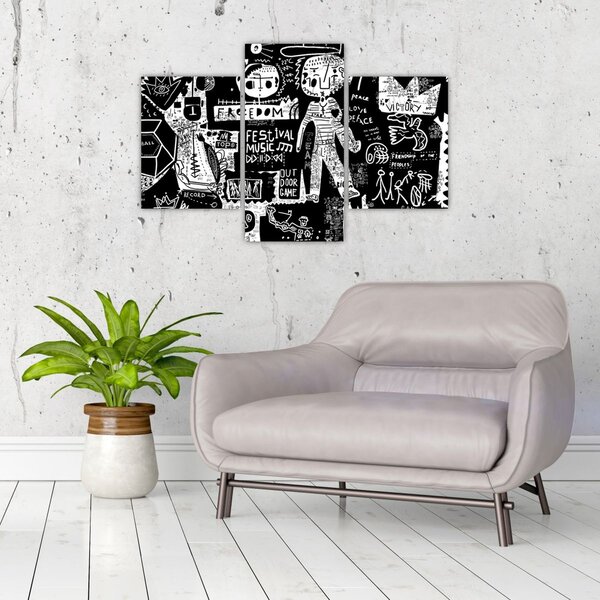 Tablou - Graffiti (90x60 cm)