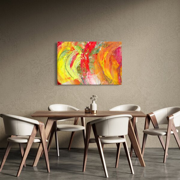 Tablou cu abstracție- pictura (90x60 cm)