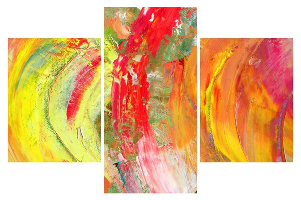 Tablou cu abstracție- pictura (90x60 cm)