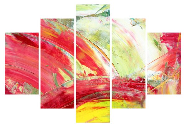 Tablou cu abstracție - pictura (150x105 cm)