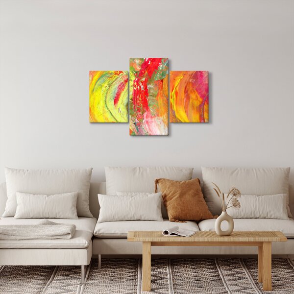 Tablou cu abstracție- pictura (90x60 cm)