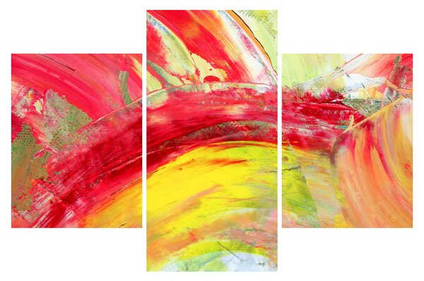 Tablou cu abstracție - pictura (90x60 cm)