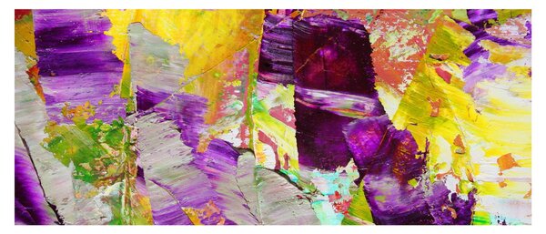 Tablou cu abstracție - pictura (120x50 cm)