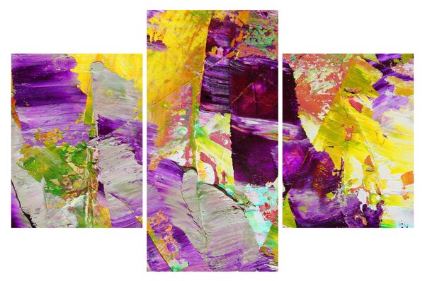 Tablou cu abstracție - pictura (90x60 cm)
