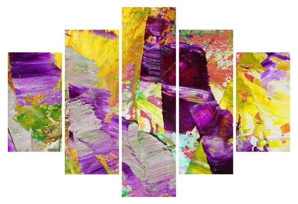 Tablou cu abstracție - pictura (150x105 cm)
