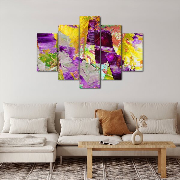 Tablou cu abstracție - pictura (150x105 cm)