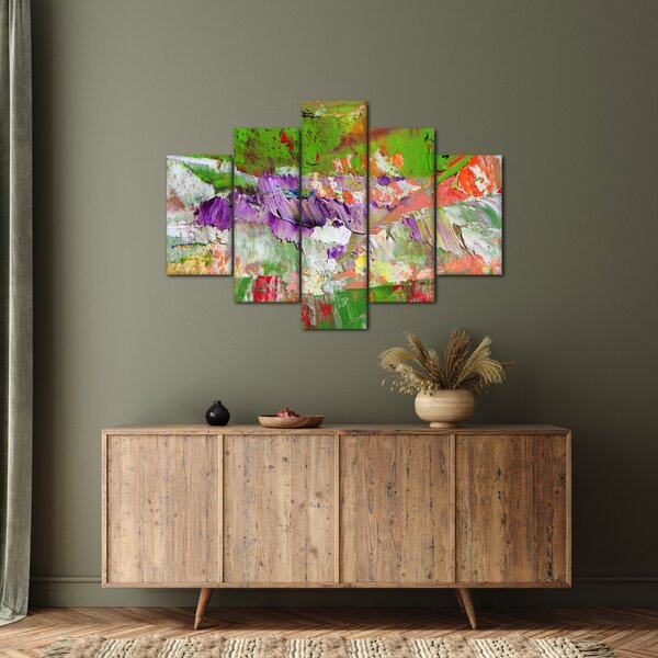 Tablou cu abstracție - pictura (150x105 cm)