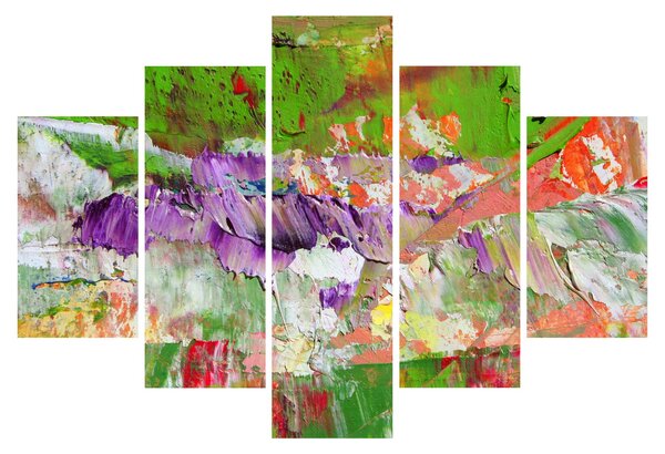 Tablou cu abstracție - pictura (150x105 cm)