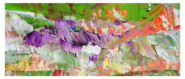 Tablou cu abstracție - pictura (120x50 cm)