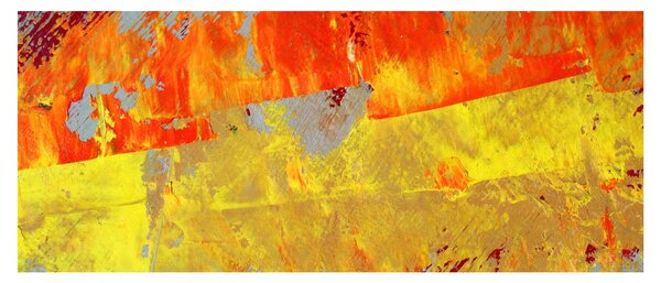 Tablou cu abstracție - pictura (120x50 cm)