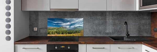 Panou de bucătărie Toamna în Munții Tatra
