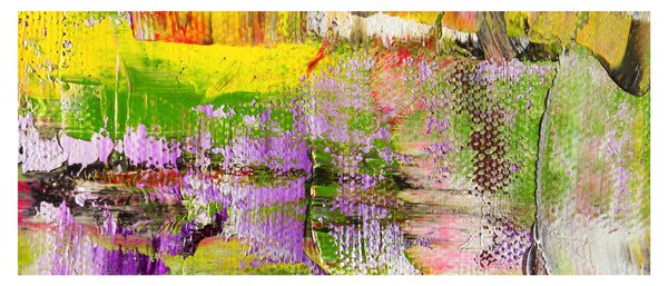 Tablou cu abstracție - pictura (120x50 cm)