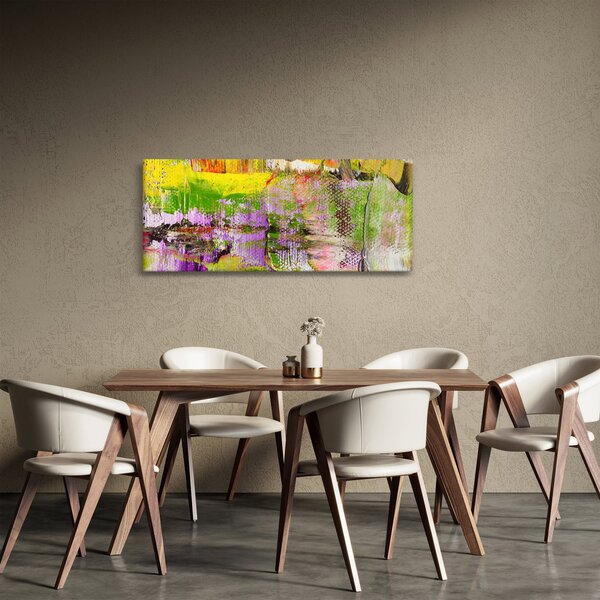 Tablou cu abstracție - pictura (120x50 cm)
