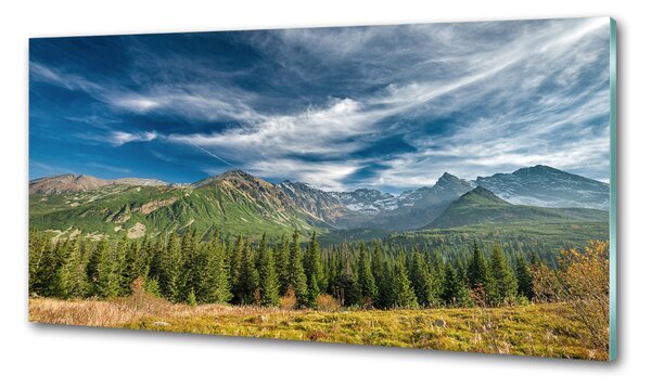 Panou de bucătărie Toamna în Munții Tatra