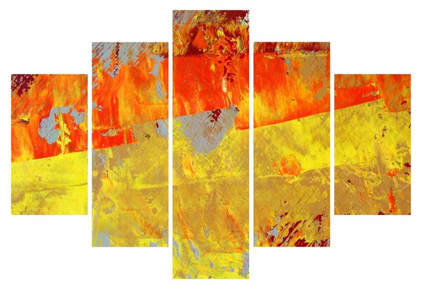Tablou cu abstracție - pictura (150x105 cm)