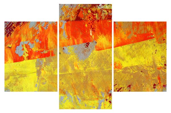 Tablou cu abstracție - pictura (90x60 cm)