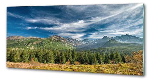 Panou de bucătărie Toamna în Munții Tatra