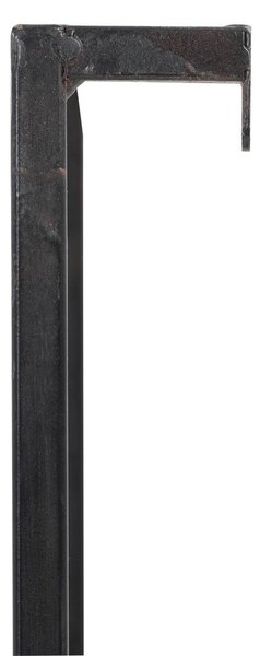 Raft negru mat din lemn de brad Maddison – Light & Living