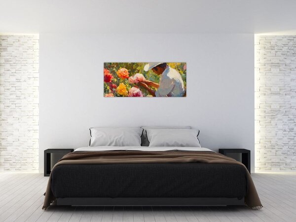 Tablou - Grădinar (120x50 cm)