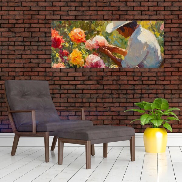 Tablou - Grădinar (120x50 cm)