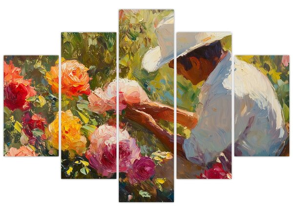 Tablou - Grădinar (150x105 cm)