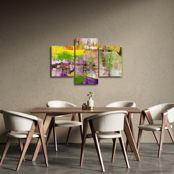 Tablou cu abstracție - pictura (90x60 cm)