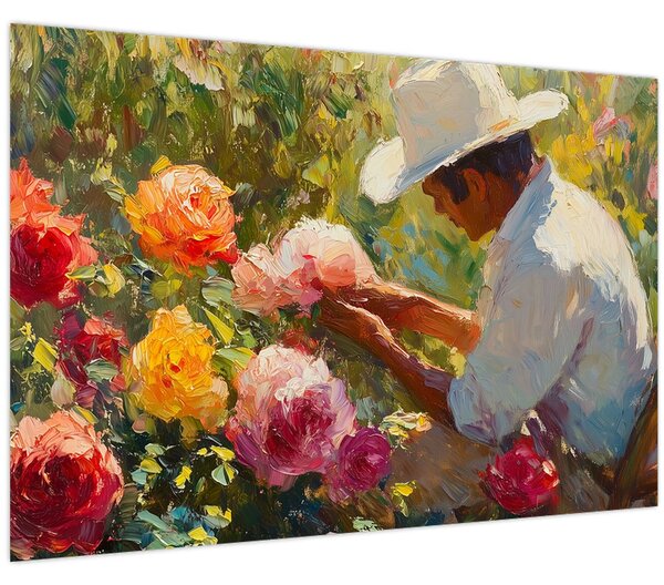 Tablou - Grădinar (90x60 cm)