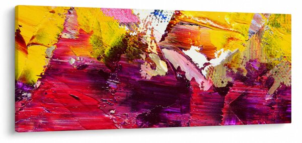 Tablou cu abstracție - pictura (120x50 cm)