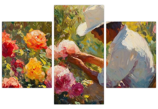 Tablou - Grădinar (90x60 cm)