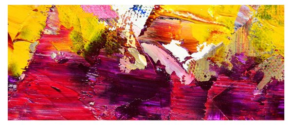 Tablou cu abstracție - pictura (120x50 cm)