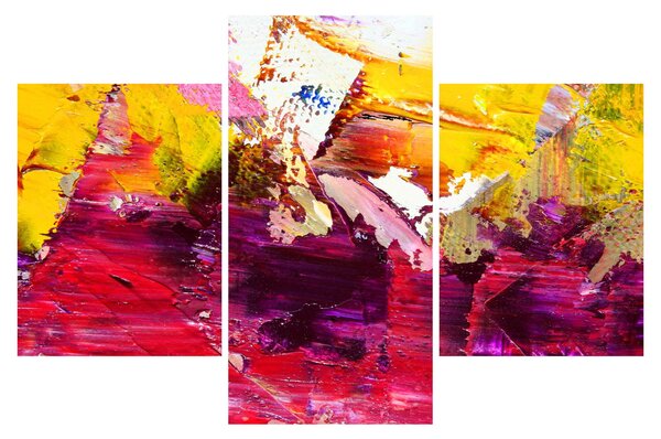 Tablou cu abstracție - pictura (90x60 cm)