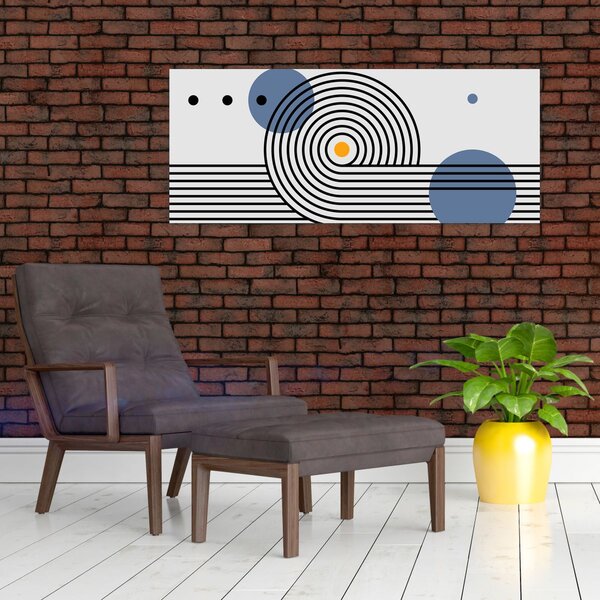 Tablou - Abstracție minimalistă N⁰1 (120x50 cm)