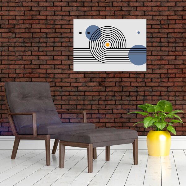 Tablou - Abstracție minimalistă N⁰1 (70x50 cm)