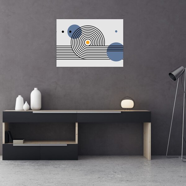 Tablou - Abstracție minimalistă N⁰1 (70x50 cm)