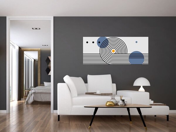 Tablou - Abstracție minimalistă N⁰1 (120x50 cm)