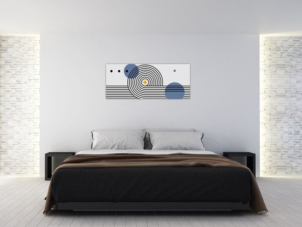 Tablou - Abstracție minimalistă N⁰1 (120x50 cm)