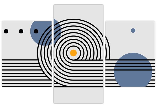 Tablou - Abstracție minimalistă N⁰1 (90x60 cm)