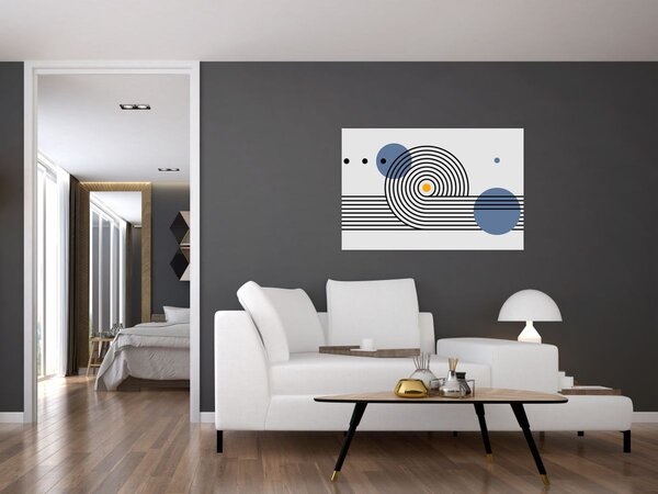 Tablou - Abstracție minimalistă N⁰1 (90x60 cm)