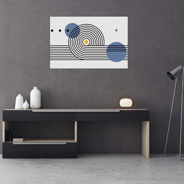 Tablou - Abstracție minimalistă N⁰1 (90x60 cm)
