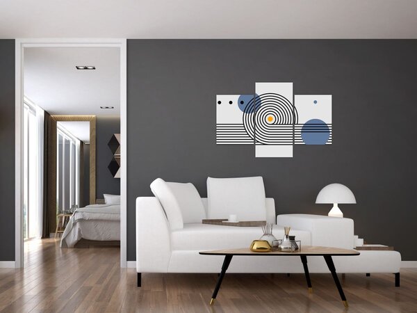 Tablou - Abstracție minimalistă N⁰1 (90x60 cm)
