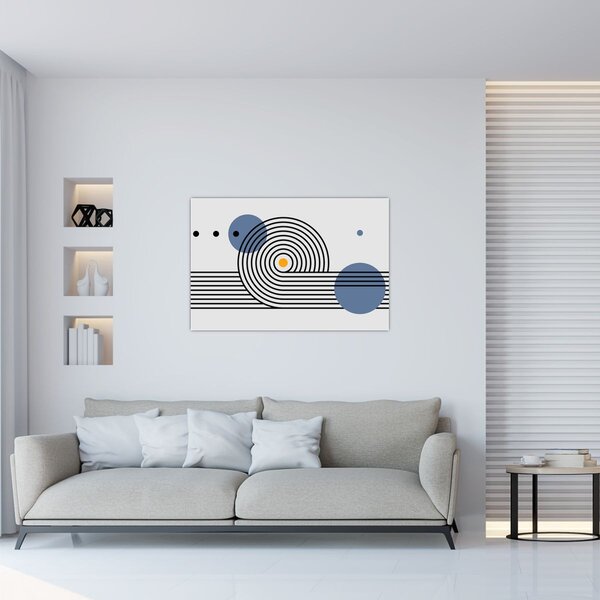 Tablou - Abstracție minimalistă N⁰1 (90x60 cm)
