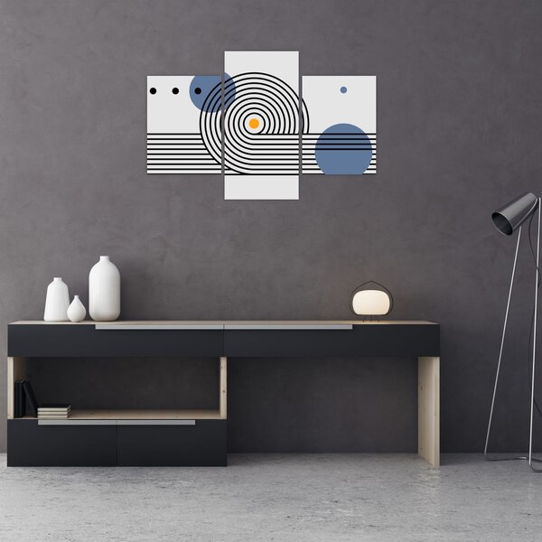 Tablou - Abstracție minimalistă N⁰1 (90x60 cm)