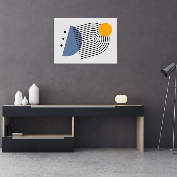 Tablou - Abstracție minimalistă N⁰2 (70x50 cm)