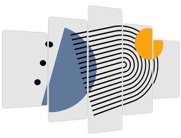 Tablou - Abstracție minimalistă N⁰2 (150x105 cm)