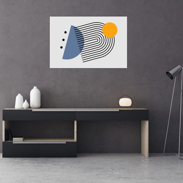 Tablou - Abstracție minimalistă N⁰2 (90x60 cm)