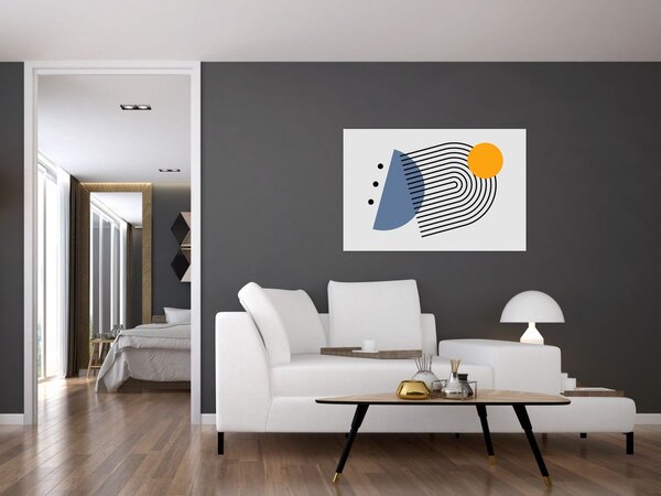 Tablou - Abstracție minimalistă N⁰2 (90x60 cm)