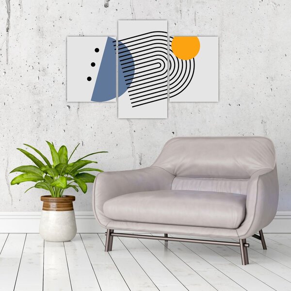 Tablou - Abstracție minimalistă N⁰2 (90x60 cm)