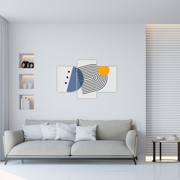 Tablou - Abstracție minimalistă N⁰2 (90x60 cm)