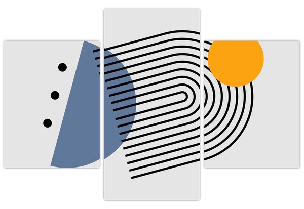 Tablou - Abstracție minimalistă N⁰2 (90x60 cm)