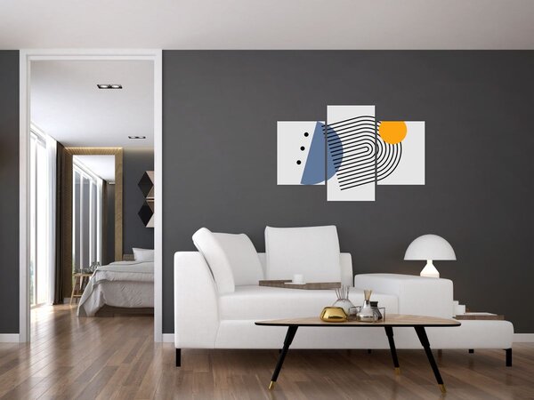Tablou - Abstracție minimalistă N⁰2 (90x60 cm)